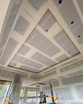 Drywall finishing project